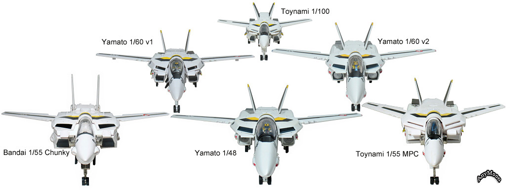 VF-1 Toy Super Comparison Post – Scorched Earth Toys